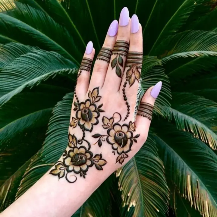 Back Hand Mehndi Design Check Latest Mehndi Design For Back Hand