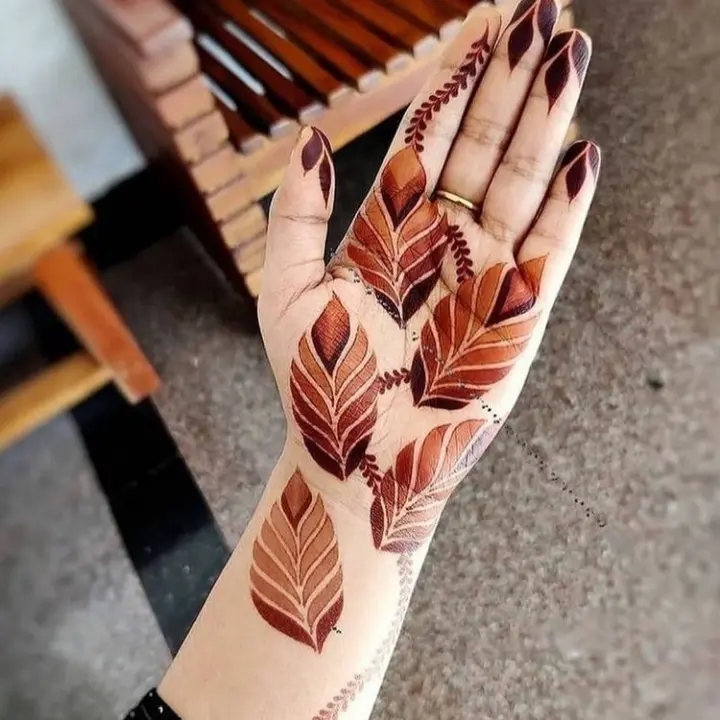 Easy Mehandi Designs Best Easy Mehndi Design For Girls