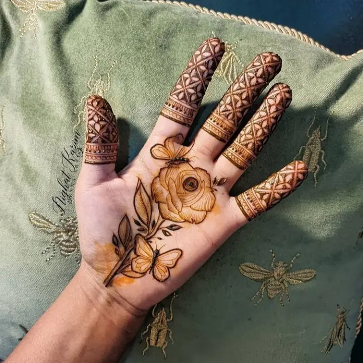 Easy Mehandi Designs Best Easy Mehndi Design For Girls