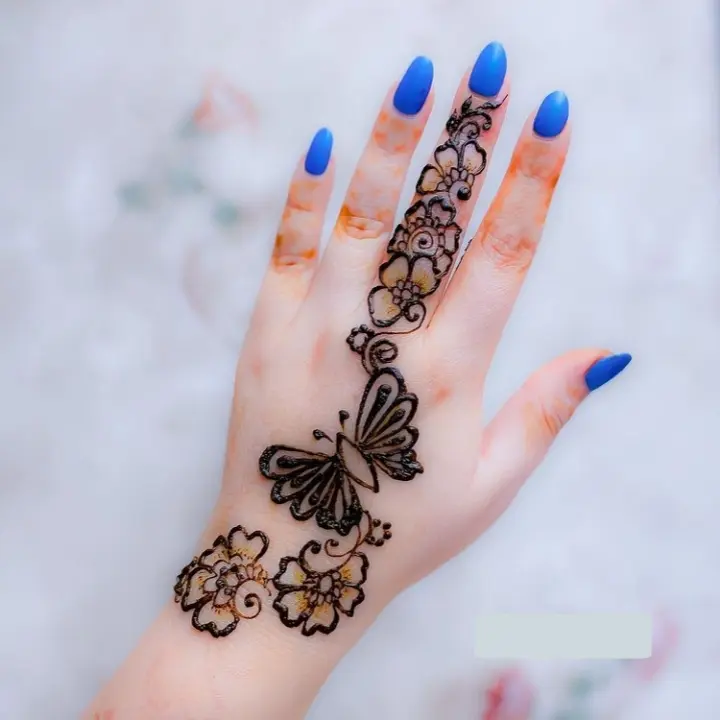 Mehndi Designs For Kids Simple Easy Kids Mehndi Design