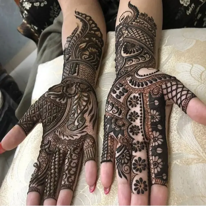 Full Hand Mehndi Design Simple Easy And Modern Anmol Ideas