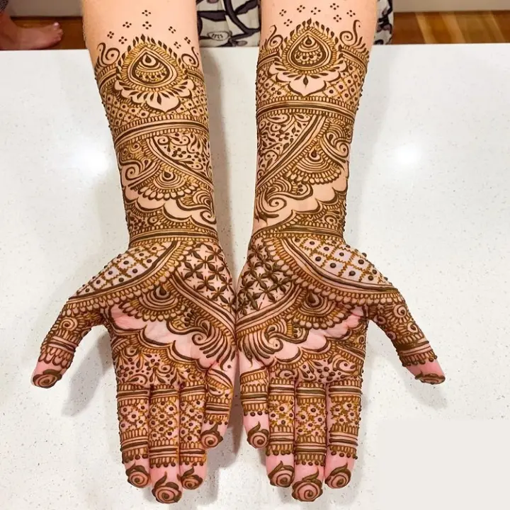 Full Hand Mehndi Design Simple Easy And Modern Anmol Ideas