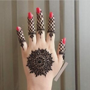 New Mehndi Design Arabic Style