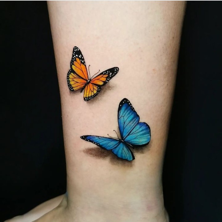 3D Tattoo Butterfly