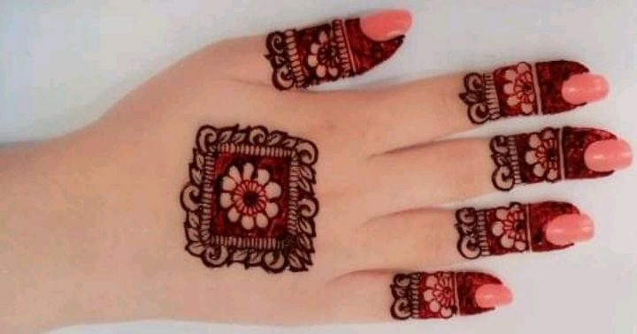 Último design de henna