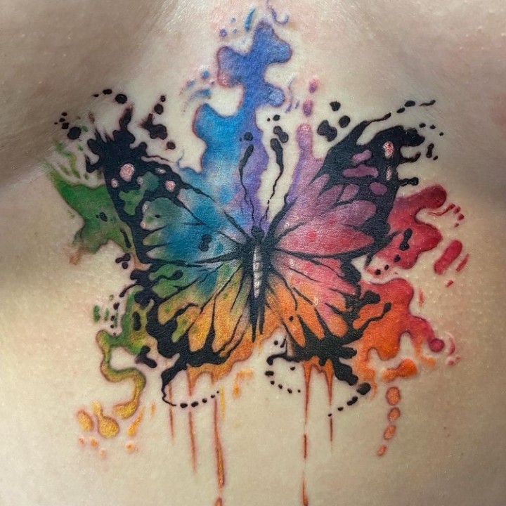 tatuaj fluture