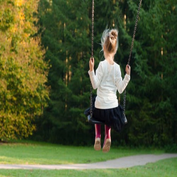 Girl on the swing