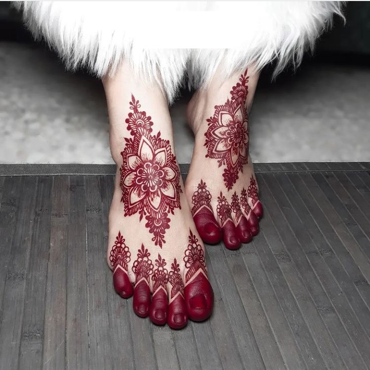 Henna Tattoos for Feet