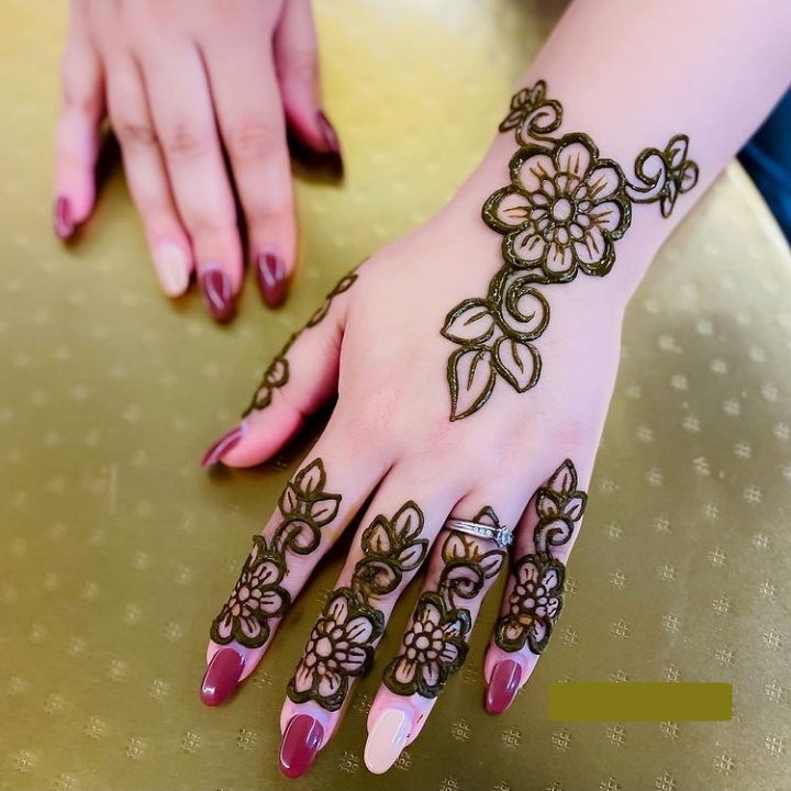 Learn Easy and Simple Mehndi Designs - For Beginners - Tikli