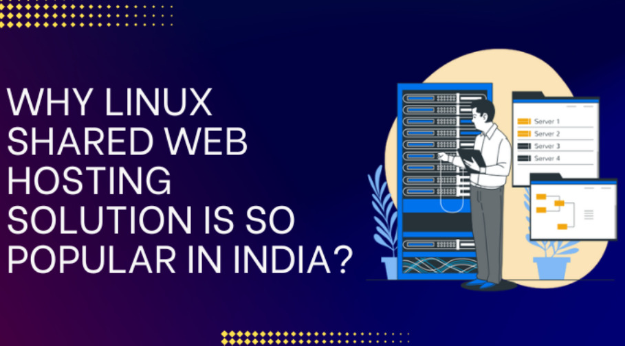 India Linux shared web hosting